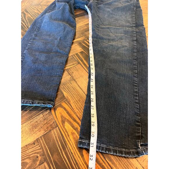 Levis 505 Jeans Men Blue 40x32 Cowboy Classic Western Dark Academia Twee Aztec - Picture 6 of 10